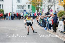 31.10.2021, Oberhof, Germany (GER): Johannes Rydzek (GER) - German Championships Nordic Combined, team HS140/5km men, Oberhof (GER). www.nordicfocus.com. © Volk/NordicFocus. Every downloaded picture is fee-liable.