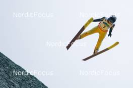 31.10.2021, Oberhof, Germany (GER): Anne Haeckel (GER) - German Championships Nordic Combined, team HS140/5km men, Oberhof (GER). www.nordicfocus.com. © Volk/NordicFocus. Every downloaded picture is fee-liable.