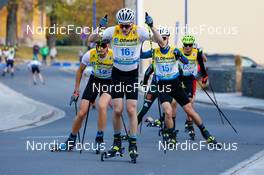 31.10.2021, Oberhof, Germany (GER): Lenard Kersting (GER) - German Championships Nordic Combined, team HS140/5km men, Oberhof (GER). www.nordicfocus.com. © Volk/NordicFocus. Every downloaded picture is fee-liable.