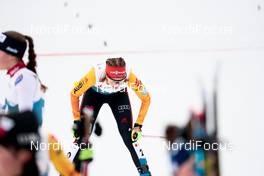 27.02.2021, Oberstdorf, Germany (GER): Maria Gerboth (GER) - FIS nordic world ski championships nordic combined women, individual gundersend HS106/5km, Oberstdorf (GER). www.nordicfocus.com. © Modica/NordicFocus. Every downloaded picture is fee-liable.