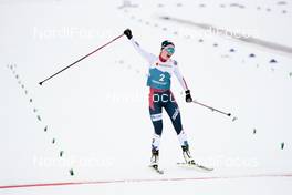 27.02.2021, Oberstdorf, Germany (GER): Gyda Westvold Hansen (NOR) - FIS nordic world ski championships nordic combined women, individual gundersend HS106/5km, Oberstdorf (GER). www.nordicfocus.com. © Modica/NordicFocus. Every downloaded picture is fee-liable.