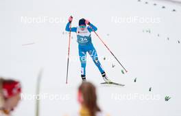 27.02.2021, Oberstdorf, Germany (GER): Lena Prinoth (ITA) - FIS nordic world ski championships nordic combined women, individual gundersend HS106/5km, Oberstdorf (GER). www.nordicfocus.com. © Modica/NordicFocus. Every downloaded picture is fee-liable.