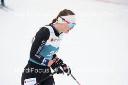 27.02.2021, Oberstdorf, Germany (GER): Annika Malacinski (USA) - FIS nordic world ski championships nordic combined women, individual gundersend HS106/5km, Oberstdorf (GER). www.nordicfocus.com. © Modica/NordicFocus. Every downloaded picture is fee-liable.