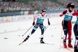 27.02.2021, Oberstdorf, Germany (GER): Mille Moen Flatla (NOR) - FIS nordic world ski championships nordic combined women, individual gundersend HS106/5km, Oberstdorf (GER). www.nordicfocus.com. © Modica/NordicFocus. Every downloaded picture is fee-liable.