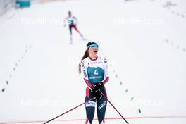 27.02.2021, Oberstdorf, Germany (GER): Marte Leinan Lund (NOR) - FIS nordic world ski championships nordic combined women, individual gundersend HS106/5km, Oberstdorf (GER). www.nordicfocus.com. © Modica/NordicFocus. Every downloaded picture is fee-liable.