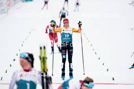 27.02.2021, Oberstdorf, Germany (GER): Cindy Haasch (GER) - FIS nordic world ski championships nordic combined women, individual gundersend HS106/5km, Oberstdorf (GER). www.nordicfocus.com. © Modica/NordicFocus. Every downloaded picture is fee-liable.