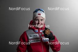 27.02.2021, Oberstdorf, Germany (GER): Gyda Westvold Hansen (NOR) - FIS nordic world ski championships nordic combined women, medals, Oberstdorf (GER). www.nordicfocus.com. © Modica/NordicFocus. Every downloaded picture is fee-liable.