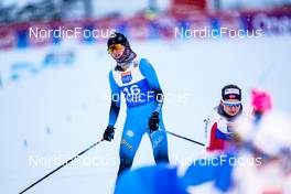 03.12.2021, Lillehammer, Norway (NOR): Lena Brocard (FRA) - FIS world cup nordic combined women, individual gundersen HS98/5km, Lillehammer (NOR). www.nordicfocus.com. © Thibaut/NordicFocus. Every downloaded picture is fee-liable.