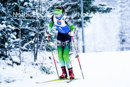 03.12.2021, Lillehammer, Norway (NOR): Silva Verbic (SLO) - FIS world cup nordic combined women, individual gundersen HS98/5km, Lillehammer (NOR). www.nordicfocus.com. © Thibaut/NordicFocus. Every downloaded picture is fee-liable.