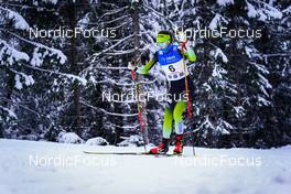 04.12.2021, Lillehammer, Norway (NOR): Silva Verbic (SLO) - FIS world cup nordic combined women, individual gundersen HS98/5km, Lillehammer (NOR). www.nordicfocus.com. © Thibaut/NordicFocus. Every downloaded picture is fee-liable.