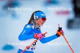 04.12.2021, Lillehammer, Norway (NOR): Annika Sieff (ITA) - FIS world cup nordic combined women, individual gundersen HS98/5km, Lillehammer (NOR). www.nordicfocus.com. © Thibaut/NordicFocus. Every downloaded picture is fee-liable.