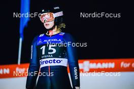 11.12.2021, Otepaeae, Estonia (EST): Annika Malacinski (USA) - FIS world cup nordic combined women, Mass Start HS97/5km, Otepaeae (EST). www.nordicfocus.com. © Volk/NordicFocus. Every downloaded picture is fee-liable.