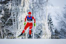 11.12.2021, Otepaeae, Estonia (EST): Svetlana Gladikova (RUS) - FIS world cup nordic combined women, Mass Start HS97/5km, Otepaeae (EST). www.nordicfocus.com. © Volk/NordicFocus. Every downloaded picture is fee-liable.