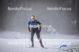 12.12.2021, Otepaeae, Estonia (EST): Annika Malacinski (USA) - FIS world cup nordic combined women, individual gundersen HS97/5km, Otepaeae (EST). www.nordicfocus.com. © Volk/NordicFocus. Every downloaded picture is fee-liable.