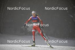 12.12.2021, Otepaeae, Estonia (EST): Marte Leinan Lund (NOR) - FIS world cup nordic combined women, individual gundersen HS97/5km, Otepaeae (EST). www.nordicfocus.com. © Volk/NordicFocus. Every downloaded picture is fee-liable.