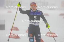 12.12.2021, Otepaeae, Estonia (EST): Jenny Nowak (GER) - FIS world cup nordic combined women, individual gundersen HS97/5km, Otepaeae (EST). www.nordicfocus.com. © Volk/NordicFocus. Every downloaded picture is fee-liable.