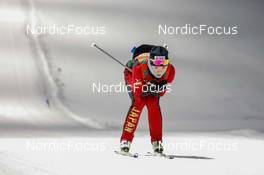 10.12.2021, Otepaeae, Estonia (EST): Anju Nakamura (JPN) - FIS world cup nordic combined women, training, Otepaeae (EST). www.nordicfocus.com. © Volk/NordicFocus. Every downloaded picture is fee-liable.