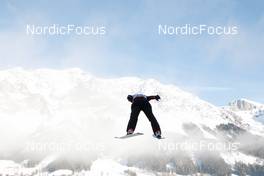 17.12.2021, Ramsau, Austria (AUT): Annika Malacinski (USA) - FIS world cup nordic combined women, individual gundersen HS98/5km, Ramsau (AUT). www.nordicfocus.com. © Volk/NordicFocus. Every downloaded picture is fee-liable.