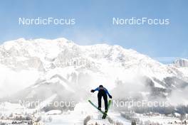 17.12.2021, Ramsau, Austria (AUT): Marte Leinan Lund (NOR) - FIS world cup nordic combined women, individual gundersen HS98/5km, Ramsau (AUT). www.nordicfocus.com. © Volk/NordicFocus. Every downloaded picture is fee-liable.