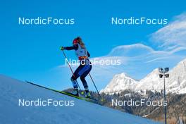 17.12.2021, Ramsau, Austria (AUT): Jenny Nowak (GER) - FIS world cup nordic combined women, individual gundersen HS97/5km, Ramsau (AUT). www.nordicfocus.com. © Volk/NordicFocus. Every downloaded picture is fee-liable.