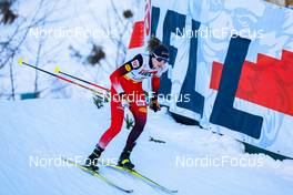 17.12.2021, Ramsau, Austria (AUT): Eva Hubinger (AUT) - FIS world cup nordic combined women, individual gundersen HS97/5km, Ramsau (AUT). www.nordicfocus.com. © Volk/NordicFocus. Every downloaded picture is fee-liable.