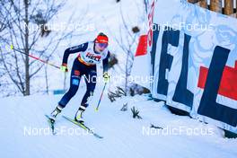 17.12.2021, Ramsau, Austria (AUT): Jenny Nowak (GER) - FIS world cup nordic combined women, individual gundersen HS97/5km, Ramsau (AUT). www.nordicfocus.com. © Volk/NordicFocus. Every downloaded picture is fee-liable.