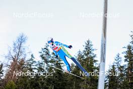 17.12.2021, Ramsau, Austria (AUT): Marte Leinan Lund (NOR) - FIS world cup nordic combined women, individual gundersen HS97/5km, Ramsau (AUT). www.nordicfocus.com. © Volk/NordicFocus. Every downloaded picture is fee-liable.