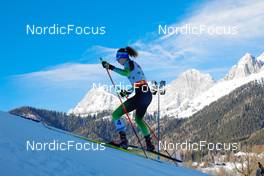 17.12.2021, Ramsau, Austria (AUT): Silva Verbic (SLO) - FIS world cup nordic combined women, individual gundersen HS97/5km, Ramsau (AUT). www.nordicfocus.com. © Volk/NordicFocus. Every downloaded picture is fee-liable.