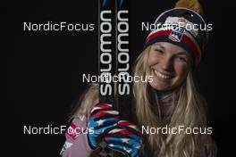 30.11.2021, Lillehammer, Norway (NOR): Jessie Diggins (USA) - FIS world cup cross-country, photoshooting, Lillehammer (NOR). www.nordicfocus.com. © Thibaut/NordicFocus. Every downloaded picture is fee-liable.