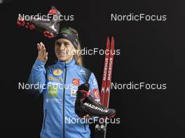 01.12.2021, Oestersund, Sweden, (SWE): Anais Bescond (FRA) - IBU World Cup Biathlon, photoshooting, Oestersund (SWE). www.nordicfocus.com. © Manzoni/NordicFocus. Every downloaded picture is fee-liable.