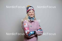 30.11.2021, Lillehammer, Norway (NOR): Jessie Diggins (USA) - FIS world cup cross-country, photoshooting, Lillehammer (NOR). www.nordicfocus.com. © Modica/NordicFocus. Every downloaded picture is fee-liable.