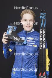 24.11.2021, Oestersund, Sweden, (SWE): Sebastian Samuelsson (SWE) - IBU World Cup Biathlon, photoshooting, Oestersund (SWE). www.nordicfocus.com. © Manzoni/NordicFocus. Every downloaded picture is fee-liable.