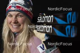 30.11.2021, Lillehammer, Norway (NOR): Jessie Diggins (USA) - FIS world cup cross-country, photoshooting, Lillehammer (NOR). www.nordicfocus.com. © Thibaut/NordicFocus. Every downloaded picture is fee-liable.