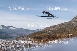 01.01.2021, Garmisch, Germany (GER): Jan Hoerl (AUT) - FIS world cup ski jumping men, four hills tournament, individual HS142, Garmisch (GER). www.nordicfocus.com. © EXPA/JFK/NordicFocus. Every downloaded picture is fee-liable.