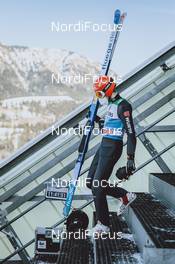 31.12.2020, Garmisch, Germany (GER): David Siegel (GER) - FIS world cup ski jumping men, four hills tournament, qualification, individual HS142, Garmisch (GER). www.nordicfocus.com. © EXPA/JFK/NordicFocus. Every downloaded picture is fee-liable.