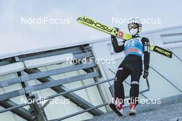 31.12.2020, Garmisch, Germany (GER): Peter Prevc (SLO) - FIS world cup ski jumping men, four hills tournament, qualification, individual HS142, Garmisch (GER). www.nordicfocus.com. © EXPA/JFK/NordicFocus. Every downloaded picture is fee-liable.