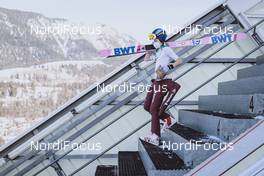 31.12.2020, Garmisch, Germany (GER): Dominik Peter (SUI) - FIS world cup ski jumping men, four hills tournament, qualification, individual HS142, Garmisch (GER). www.nordicfocus.com. © EXPA/JFK/NordicFocus. Every downloaded picture is fee-liable.