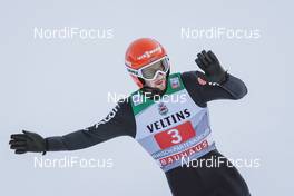 01.01.2021, Garmisch, Germany (GER): Markus Eisenbichler (GER) - FIS world cup ski jumping men, four hills tournament, individual HS142, Garmisch (GER). www.nordicfocus.com. © EXPA/JFK/NordicFocus. Every downloaded picture is fee-liable.