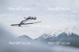 02.01.2021, Innsbruck, Austria (AUT): Keiichi Sato (JPN) - FIS world cup ski jumping men, four hills tournament, qualification, individual HS128, Innsbruck (AUT). www.nordicfocus.com. © EXPA/JFK/NordicFocus. Every downloaded picture is fee-liable.