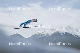 02.01.2021, Innsbruck, Austria (AUT): Halvor Egner Granerud (NOR) - FIS world cup ski jumping men, four hills tournament, qualification, individual HS128, Innsbruck (AUT). www.nordicfocus.com. © EXPA/JFK/NordicFocus. Every downloaded picture is fee-liable.