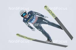 03.01.2021, Innsbruck, Austria (AUT): Simon Ammann (SUI) - FIS world cup ski jumping men, four hills tournament, individual HS128, Innsbruck (AUT). www.nordicfocus.com. © EXPA/JFK/NordicFocus. Every downloaded picture is fee-liable.