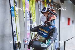 02.01.2021, Innsbruck, Austria (AUT): Junshiro Kobayashi (JPN) - FIS world cup ski jumping men, four hills tournament, qualification, individual HS128, Innsbruck (AUT). www.nordicfocus.com. © EXPA/JFK/NordicFocus. Every downloaded picture is fee-liable.