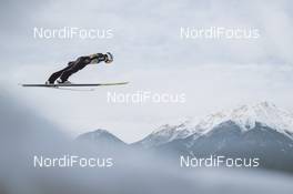 02.01.2021, Innsbruck, Austria (AUT): Martin Hamann (GER) - FIS world cup ski jumping men, four hills tournament, qualification, individual HS128, Innsbruck (AUT). www.nordicfocus.com. © EXPA/JFK/NordicFocus. Every downloaded picture is fee-liable.