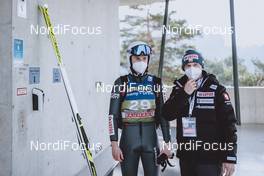 02.01.2021, Innsbruck, Austria (AUT): Klemens Muranka (POL) - FIS world cup ski jumping men, four hills tournament, qualification, individual HS128, Innsbruck (AUT). www.nordicfocus.com. © EXPA/JFK/NordicFocus. Every downloaded picture is fee-liable.