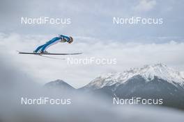 02.01.2021, Innsbruck, Austria (AUT): Daniel Andre Tande (NOR) - FIS world cup ski jumping men, four hills tournament, qualification, individual HS128, Innsbruck (AUT). www.nordicfocus.com. © EXPA/JFK/NordicFocus. Every downloaded picture is fee-liable.