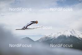 02.01.2021, Innsbruck, Austria (AUT): Clemens Leitner (AUT) - FIS world cup ski jumping men, four hills tournament, qualification, individual HS128, Innsbruck (AUT). www.nordicfocus.com. © EXPA/JFK/NordicFocus. Every downloaded picture is fee-liable.