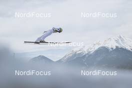 02.01.2021, Innsbruck, Austria (AUT): Niko Kytosaho (FIN) - FIS world cup ski jumping men, four hills tournament, qualification, individual HS128, Innsbruck (AUT). www.nordicfocus.com. © EXPA/JFK/NordicFocus. Every downloaded picture is fee-liable.