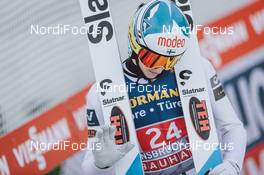 03.01.2021, Innsbruck, Austria (AUT): Niko Kytosaho (FIN) - FIS world cup ski jumping men, four hills tournament, individual HS128, Innsbruck (AUT). www.nordicfocus.com. © EXPA/JFK/NordicFocus. Every downloaded picture is fee-liable.