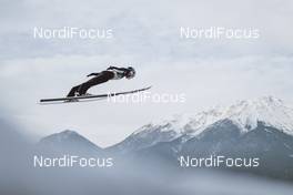 02.01.2021, Innsbruck, Austria (AUT): Ryoyu Kobayashi (JPN) - FIS world cup ski jumping men, four hills tournament, qualification, individual HS128, Innsbruck (AUT). www.nordicfocus.com. © EXPA/JFK/NordicFocus. Every downloaded picture is fee-liable.