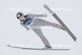 03.01.2021, Innsbruck, Austria (AUT): Timon-Pascal Kahofer (AUT) - FIS world cup ski jumping men, four hills tournament, individual HS128, Innsbruck (AUT). www.nordicfocus.com. © EXPA/JFK/NordicFocus. Every downloaded picture is fee-liable.
